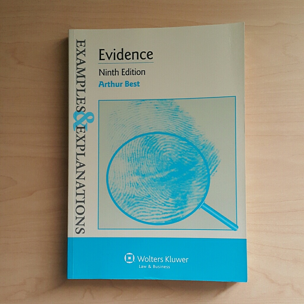 Book: Evidence (9th Edition)